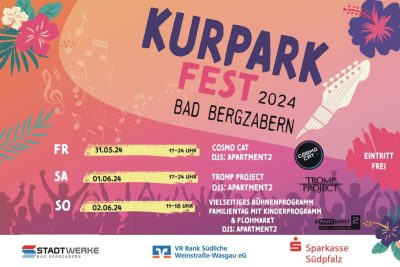 Bauzaun Kurparkfest BA